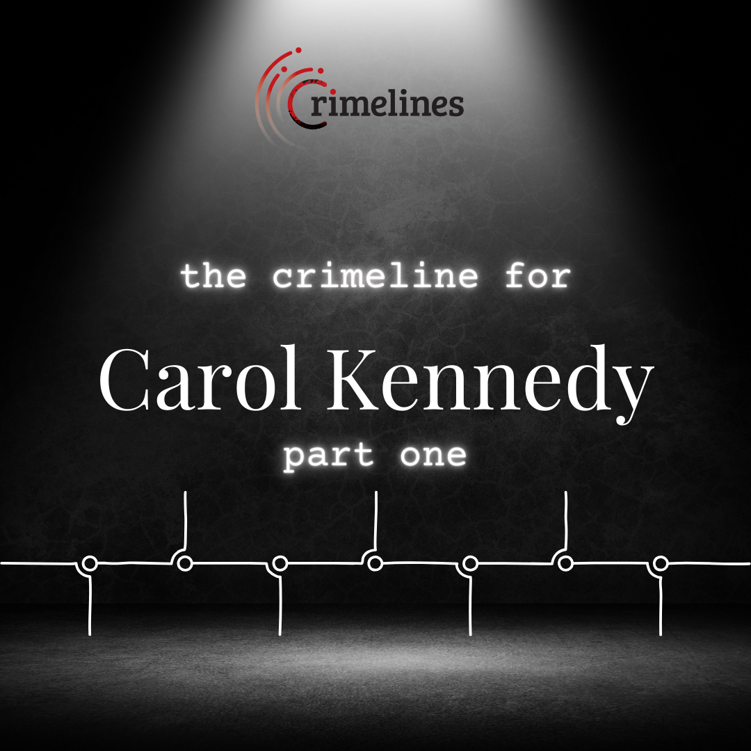 Carol Kennedy Crimeline: The Day Of