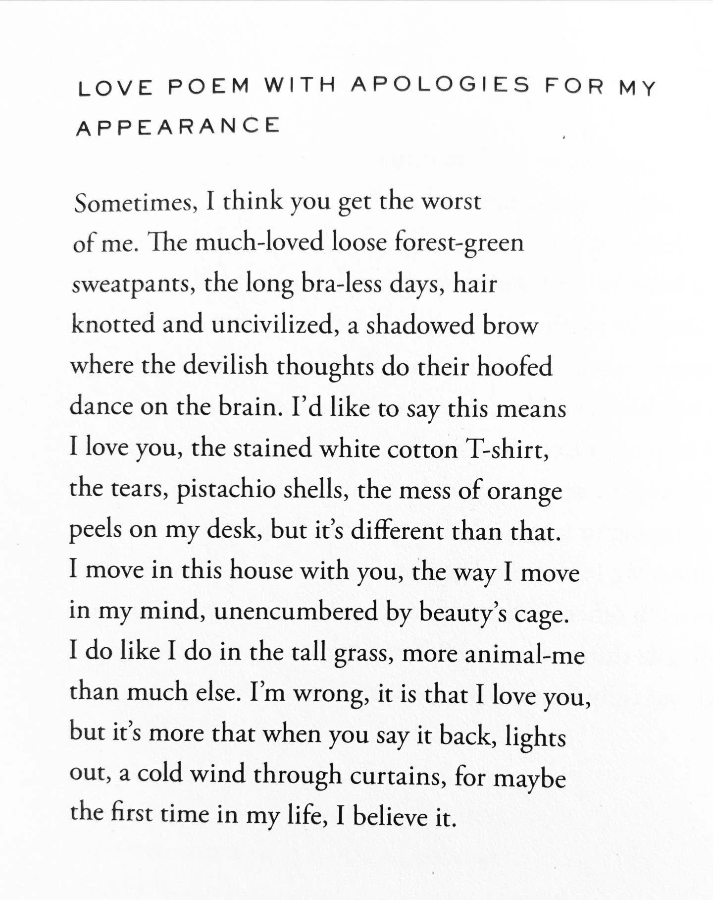 One of those mornings. Thank you @adalimonwriter for writing my favorite love poems. From her new collection &ldquo;Startlement&rdquo; which you need to order stat. 

🎶 &ldquo;The Bones&rdquo; &mdash; Maren Morris (from The Order of Things soundtrac