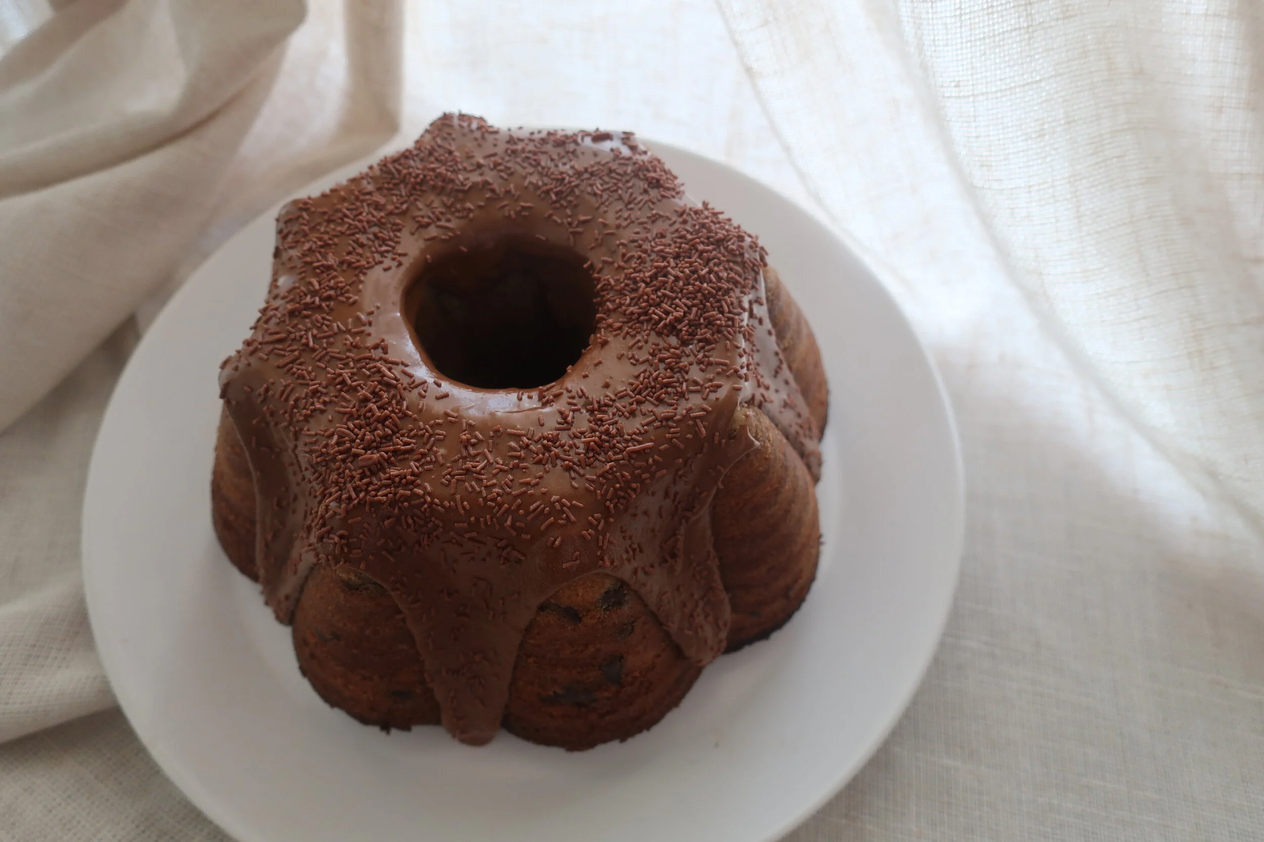 Cinnamon Latte Swirl Bundt Cake