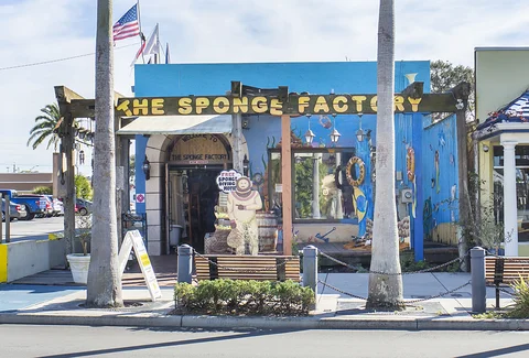 The Sponge Factory at the docks sells all things sponge, and more. Tony Bosse/Dreamstime.com