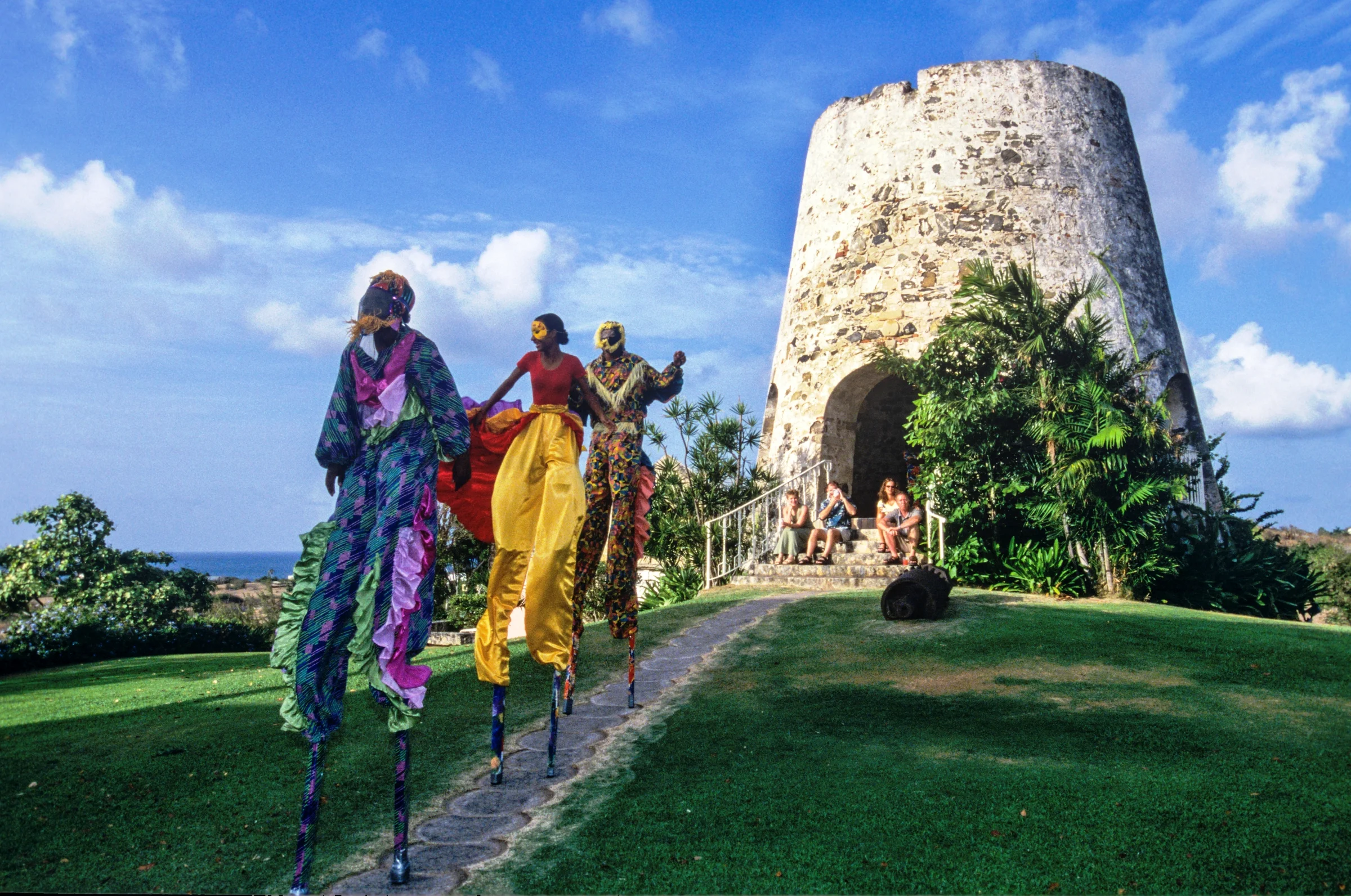 Jumbie Dancers at the Sugar Mill Courtesy of Steve Simonsen Photography