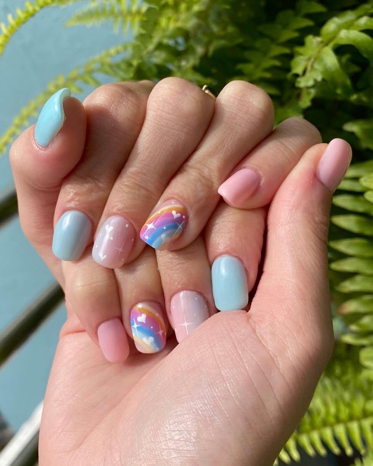 🏳️&zwj;🌈 #pride month isn't over yet!  Celebrate all the colours of the rainbow! 🌈
⁡
📲 Whatsapp us through the link in bio or click the Book Now button to reserve your slot!
⁡
#FreshlyTinted #pridemonth #pride🌈 #🏳️&zwj;🌈 
⁡
#pridenails #rainbo