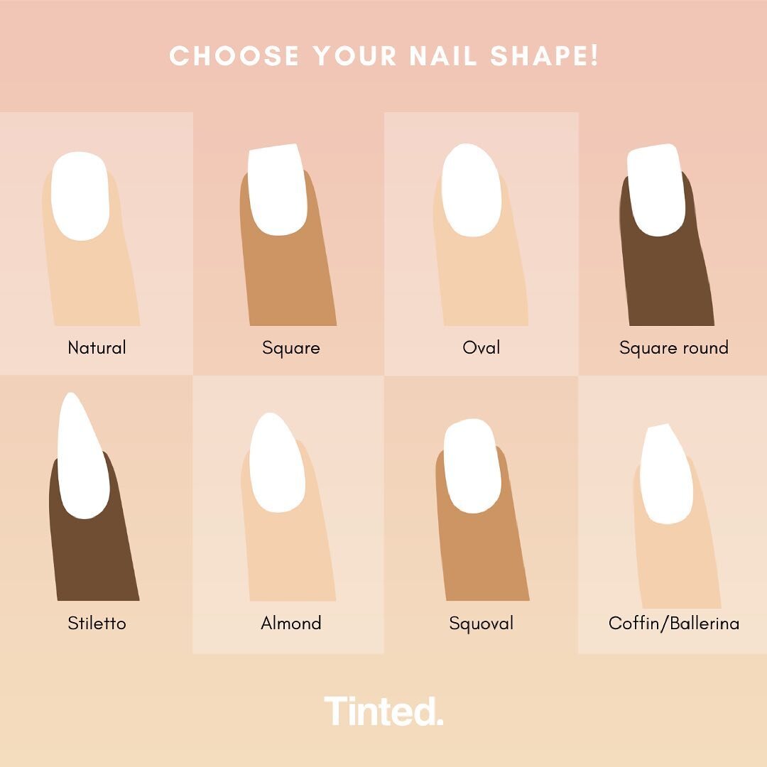 What shape suits your fingers best?  Talk to our nail artists to find your best fit or try something new! 
⁡
📲 Click the Book Now button in our profile to see our availability in real time and book your next appointment with us!
⁡
#FreshlyTinted
⁡
#