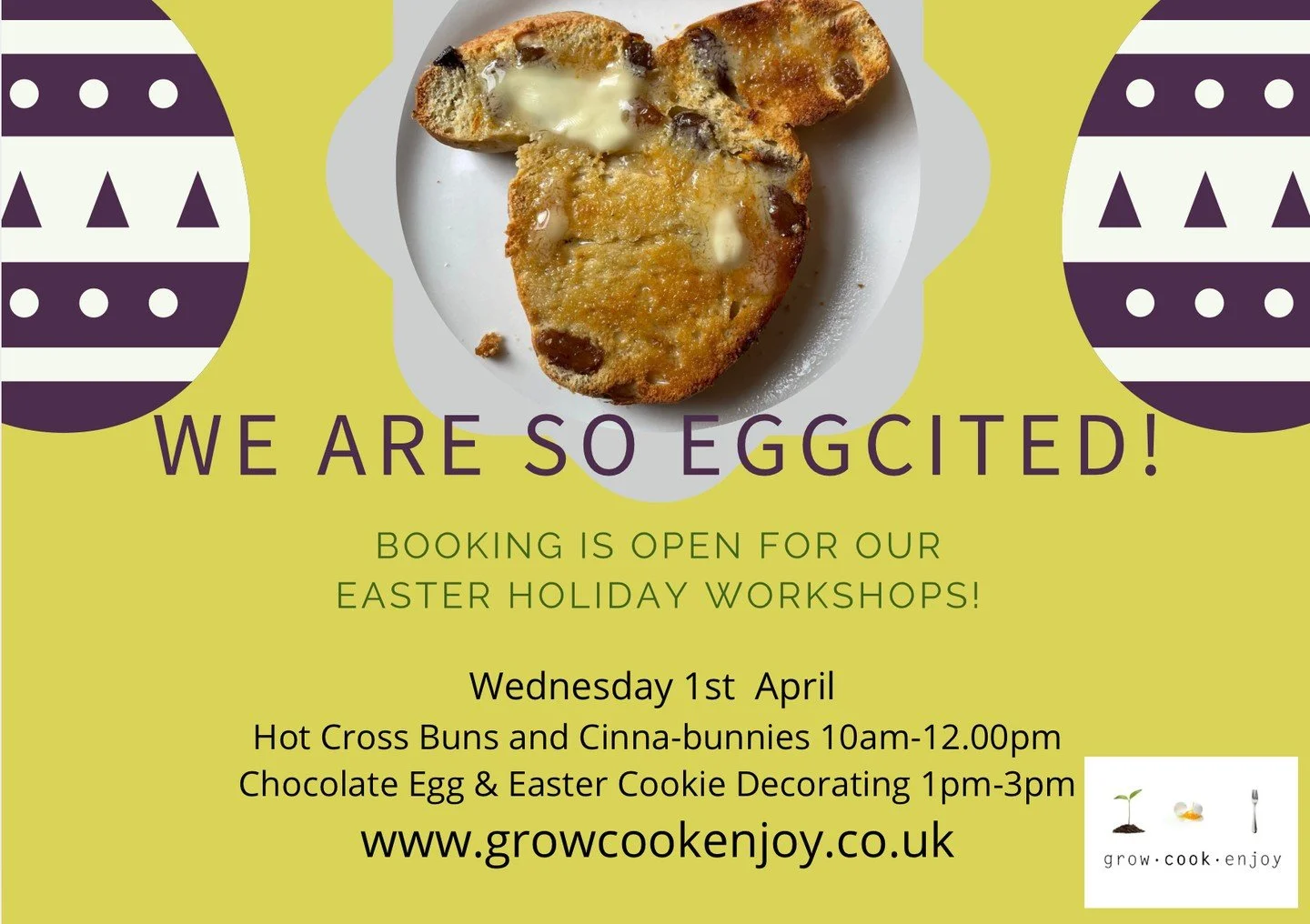 We are so EGGCITED to announce our Easter Workshop! 🐰🌷⁠
⁠
Looking for the perfect way to spend the day? Join us for a full day of flour, frosting, and festive fun. Whether you're a budding baker or a decorating pro, we&rsquo;ve got a seat at the ta