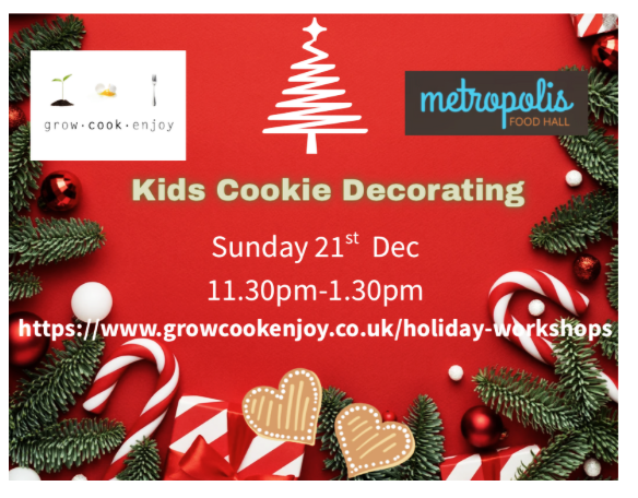 Christmas Cookie and Chocolate Bauble Decorating Workshop
