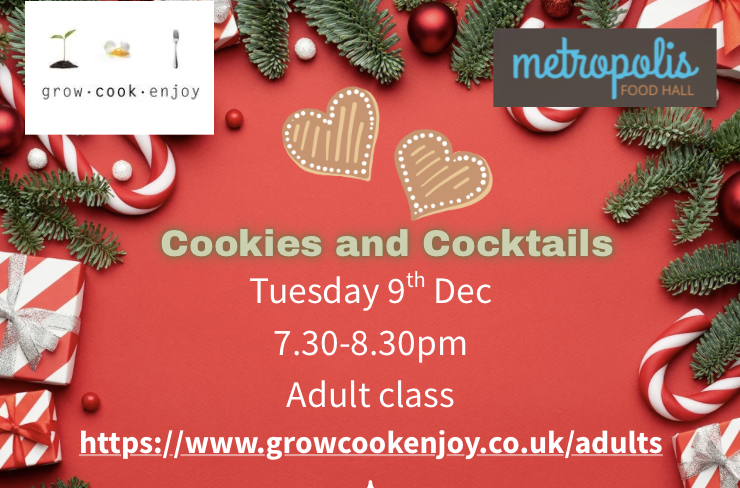 Adult Cookies and Cocktails Workshop