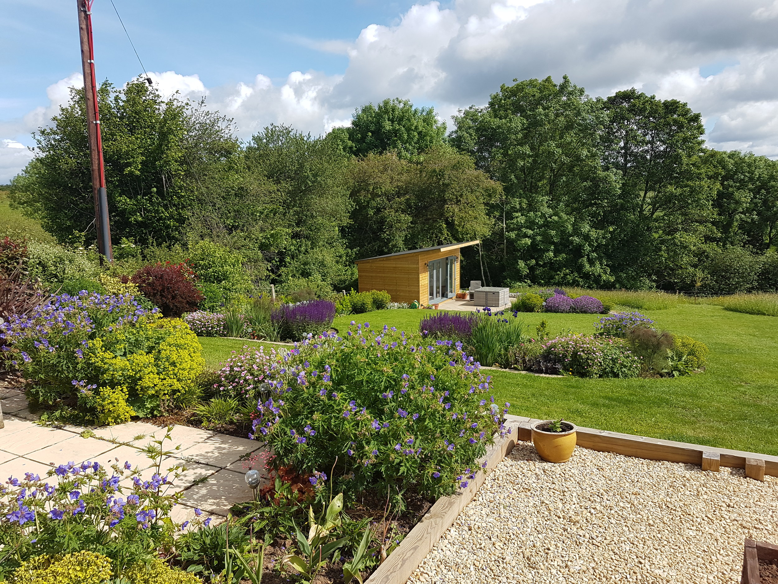 We love it when customers send us updated photos. It’s great to see them enjoying their new gardens.