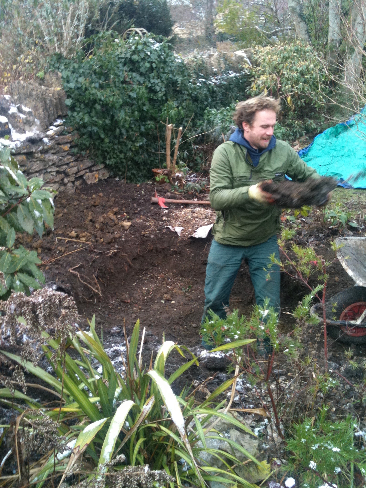 The 'Before Picture'. A space in need of something to define it .....