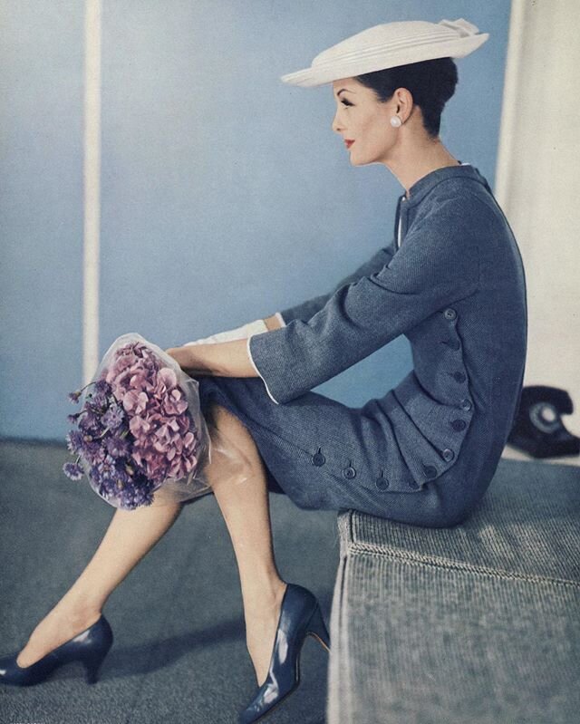 Most important footwear trend for the 1956 Spring season according to Vogue? COLOR. &ldquo;This spring, even a woman of the most conservative elegance will do well to consider adding some colour to the black and brown shoes in her wardrobe. And she s