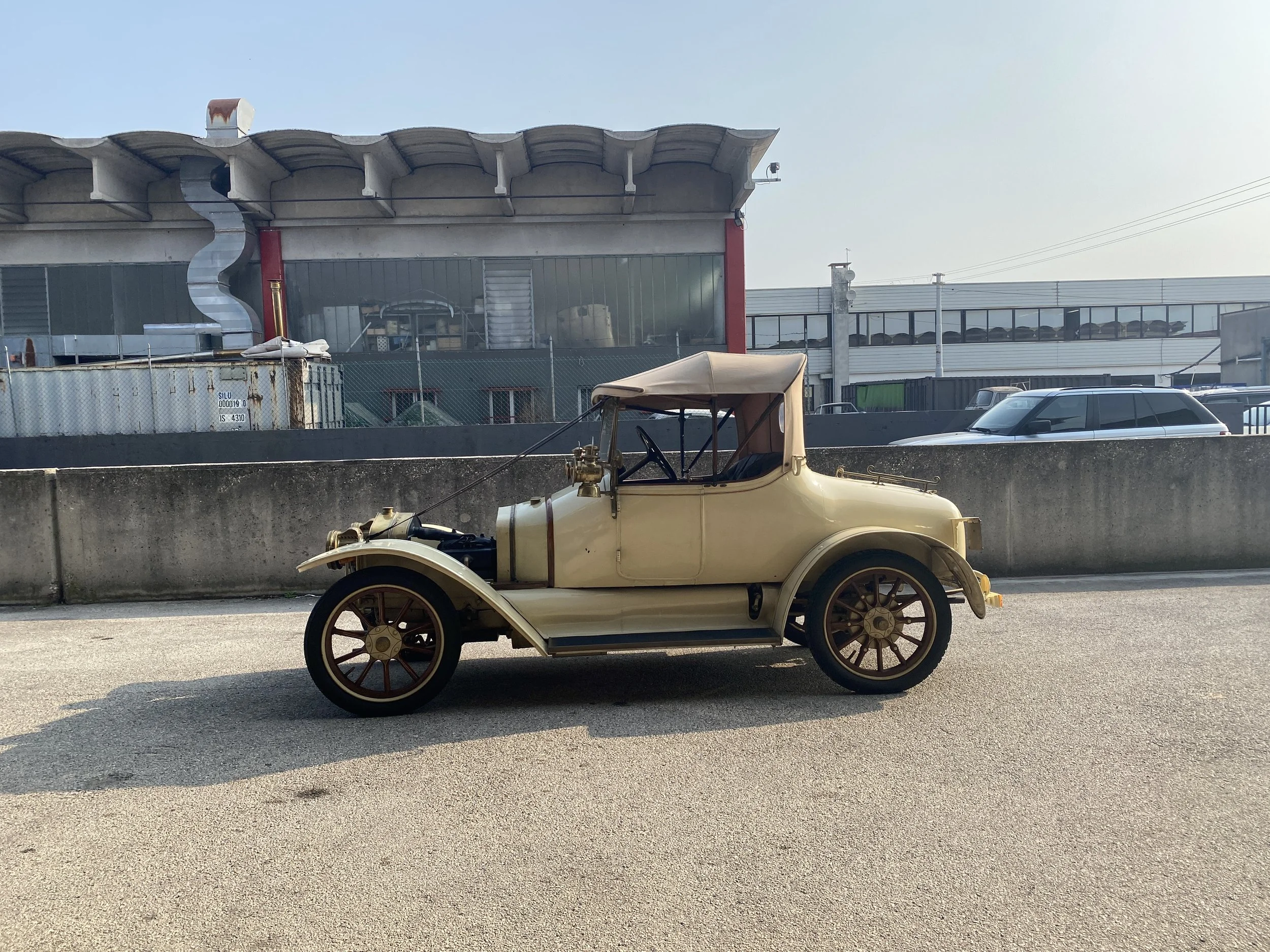 Primo check al motore di questo gioiellino del 1913 