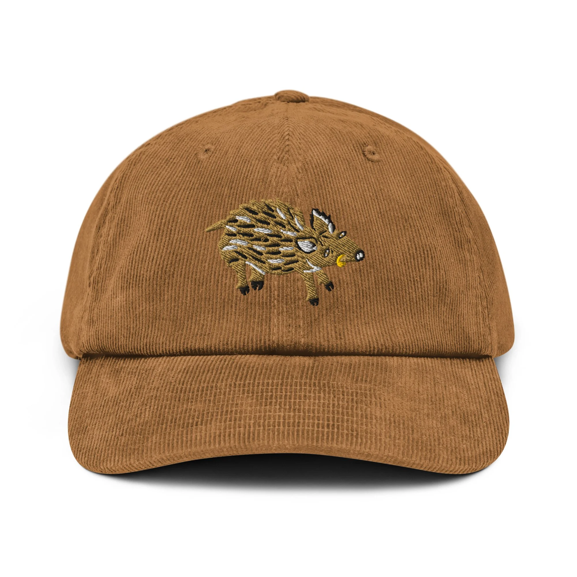 Corduroy wild boar hat