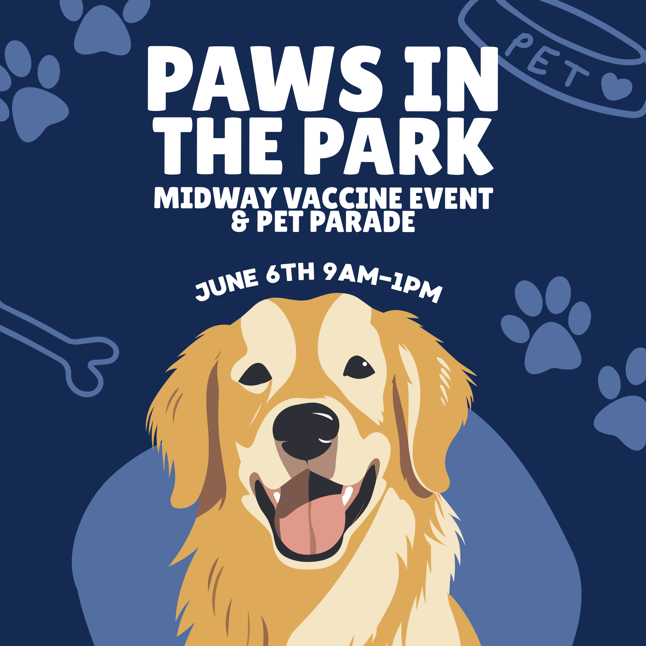 Paws in the Park 💉