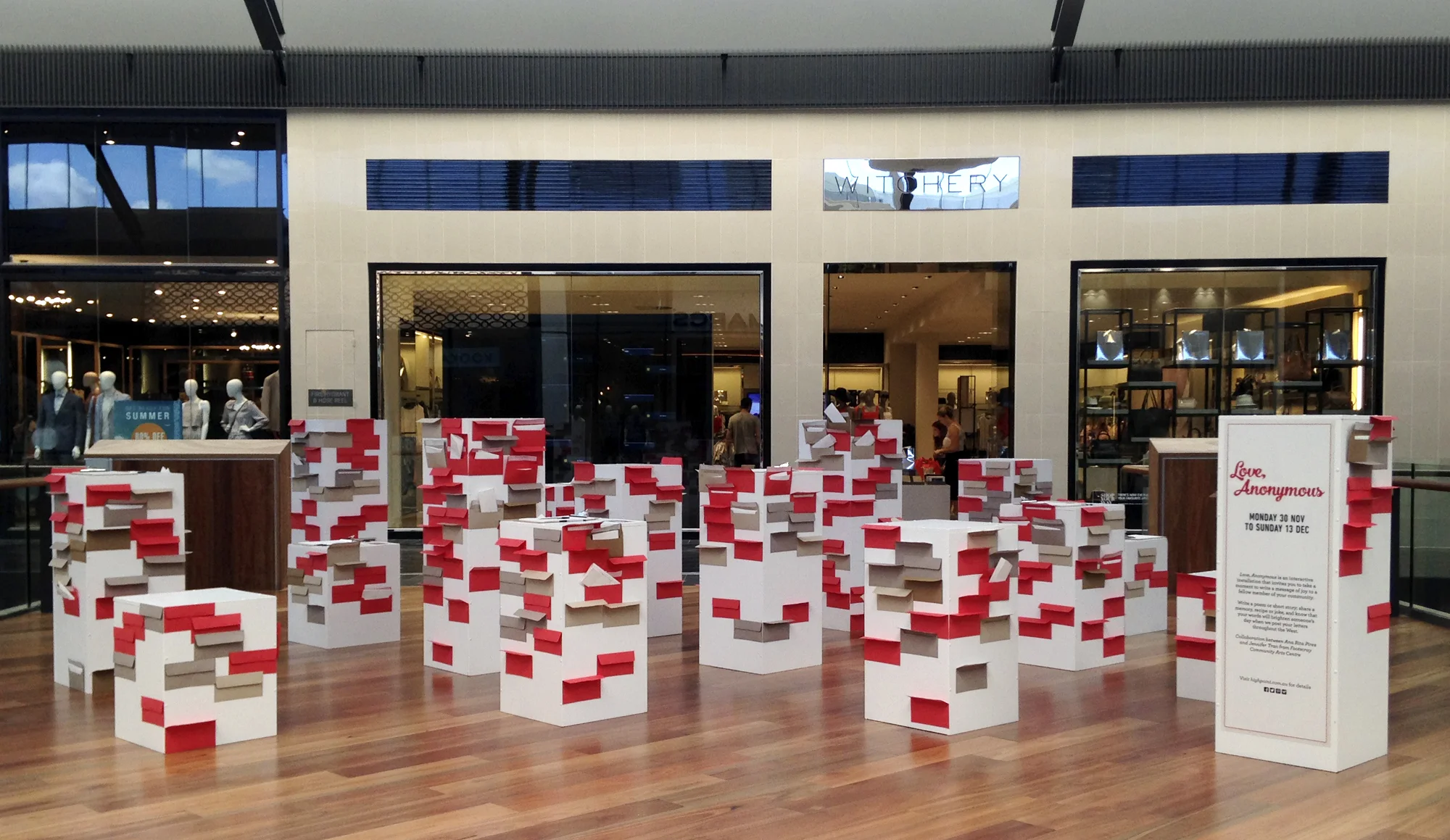 Love, Anonymous  |  30 November - 13 December 2015