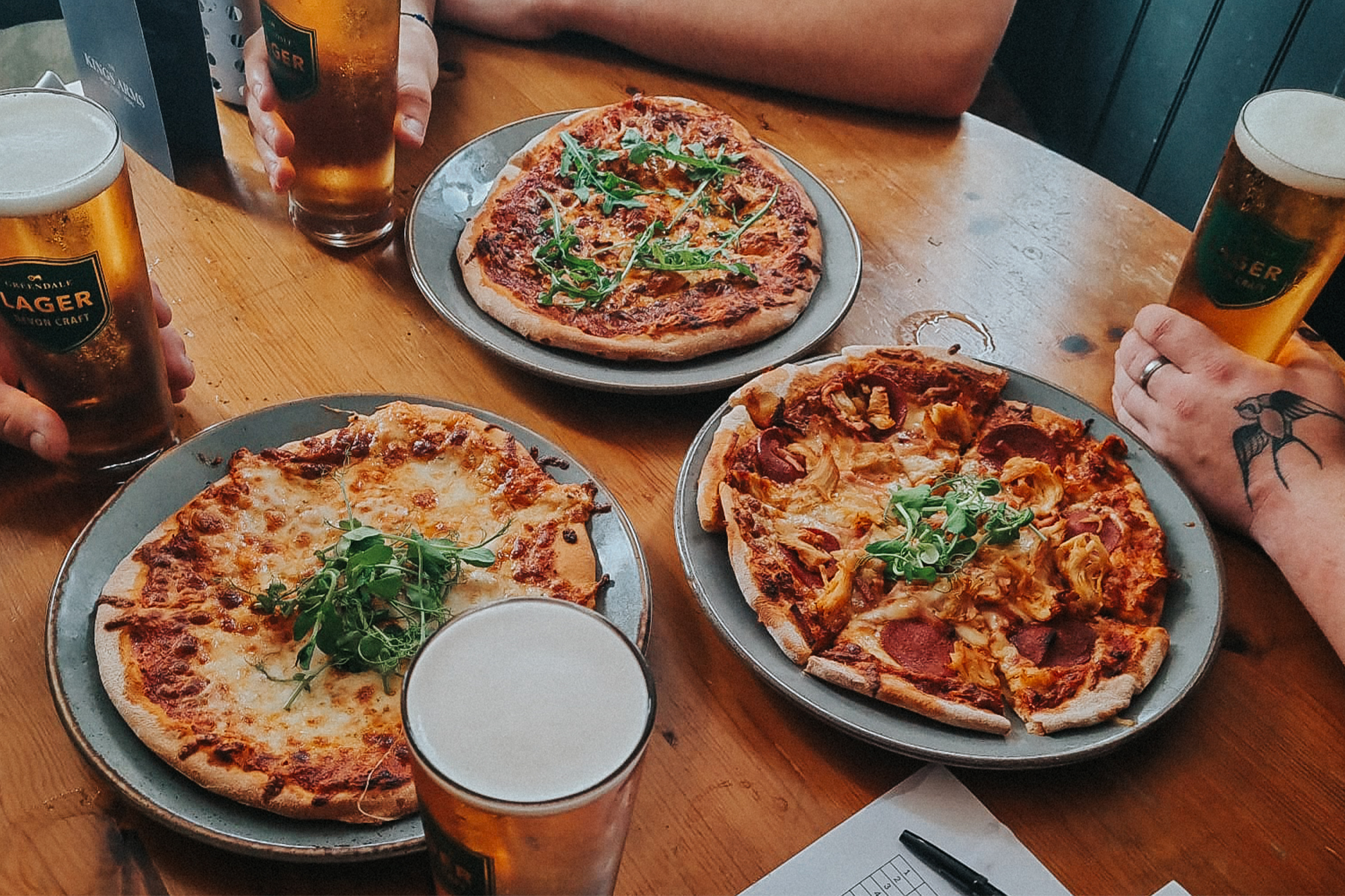 PIZZA NIGHT AT THE KINGS