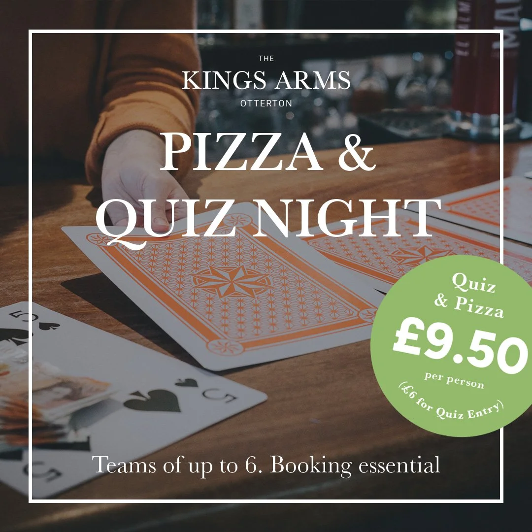 March Pizza &amp; Quiz Night