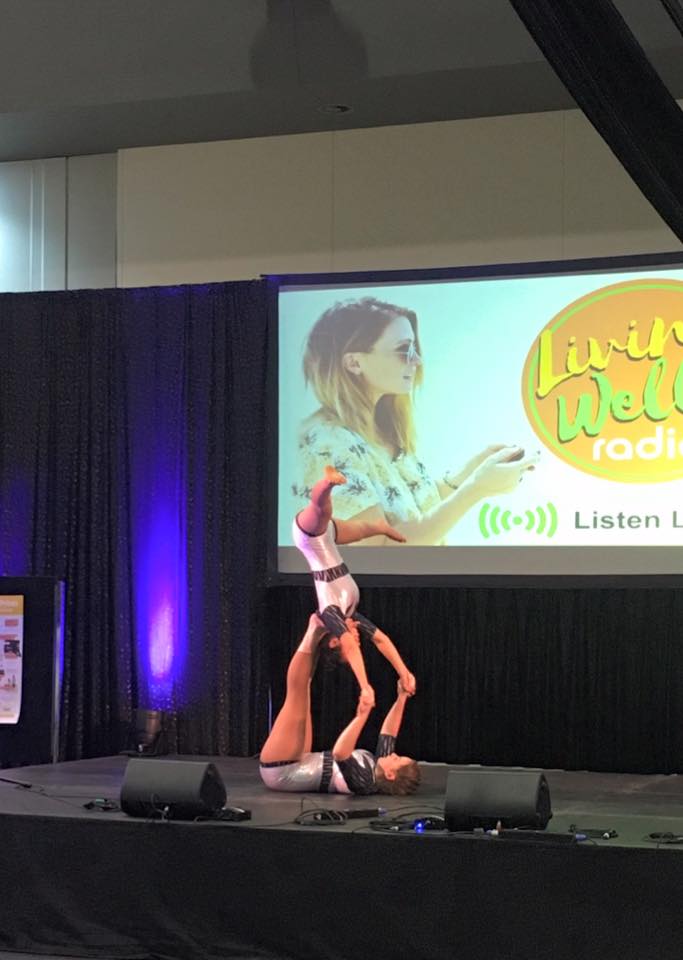 Kinetica performing at the Living Well Expo