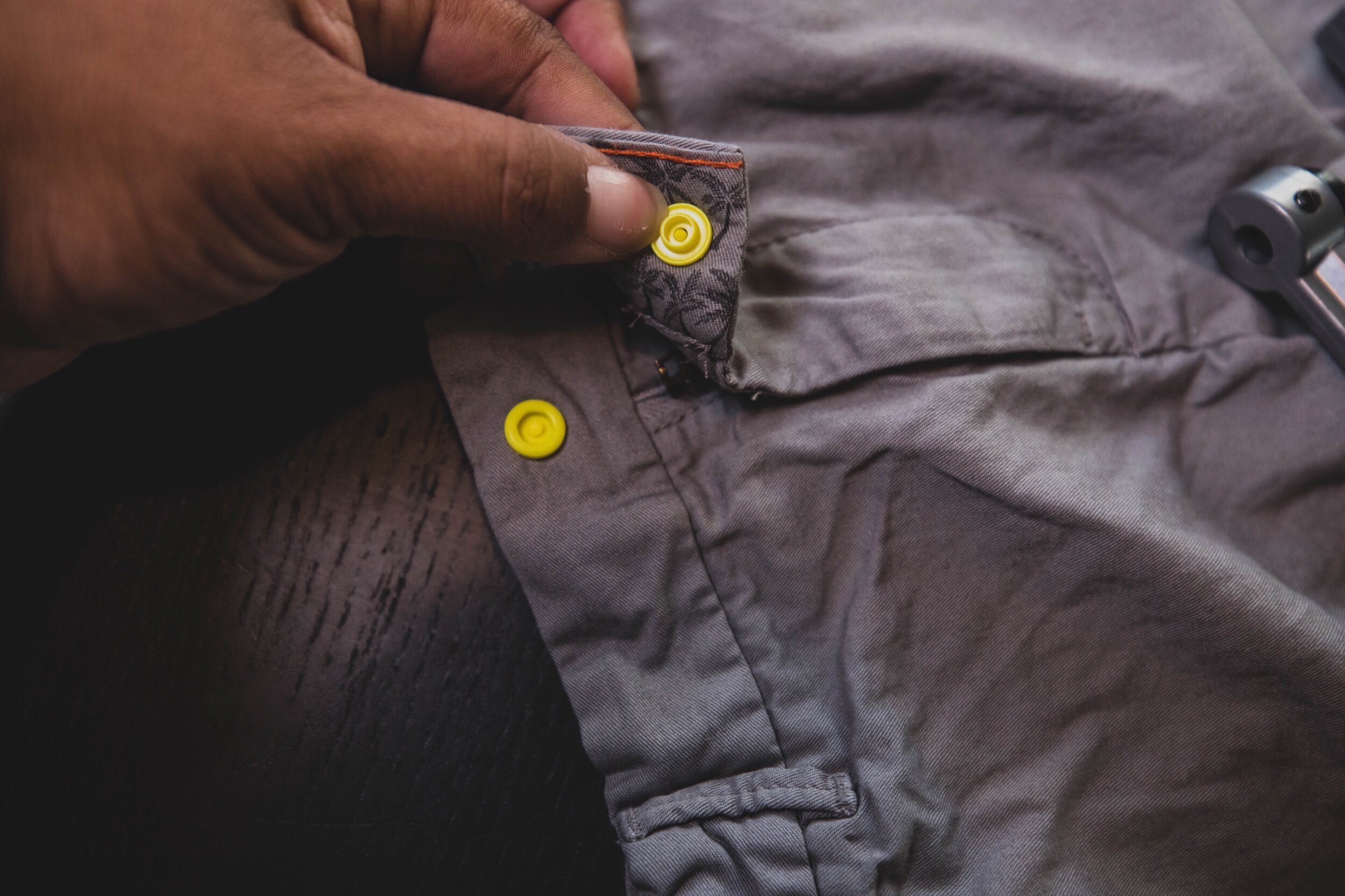 DIY - How To Replace Buttons With Snaps — Amber Nycole