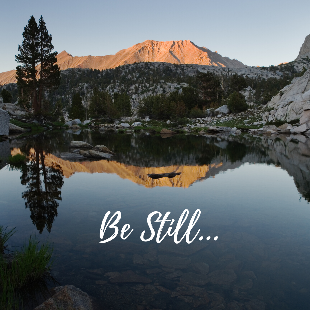 Be Still...
