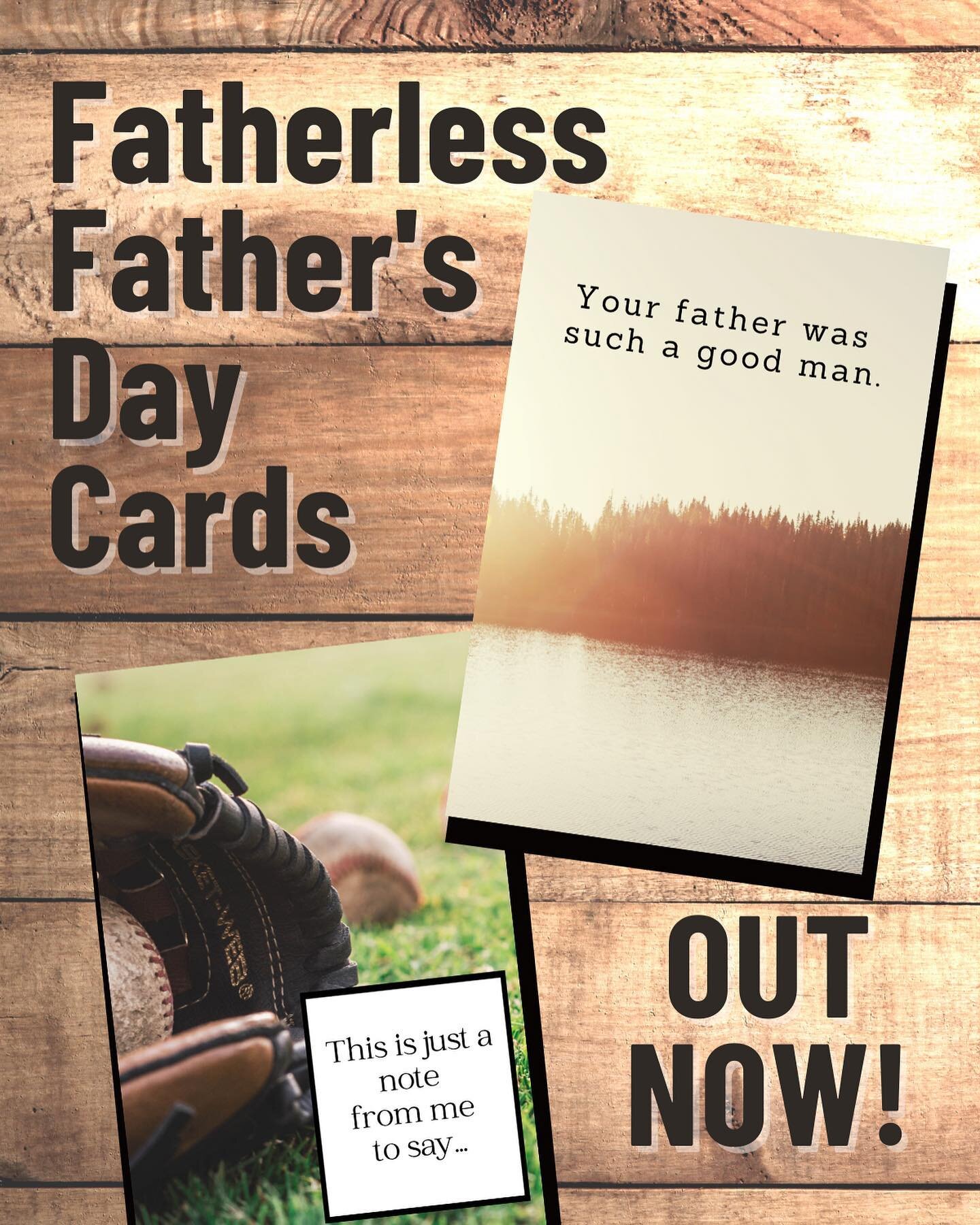 June 19th is Father&rsquo;s Day - don&rsquo;t forget about those who might not be looking forward to that day! 

I created these cards so that way you have an easy way to let them know you haven&rsquo;t forgotten their pain - link in bio! 

Who might