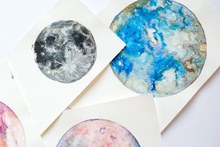 June 20: Ladies Summer Night Out: Watercolor Moon