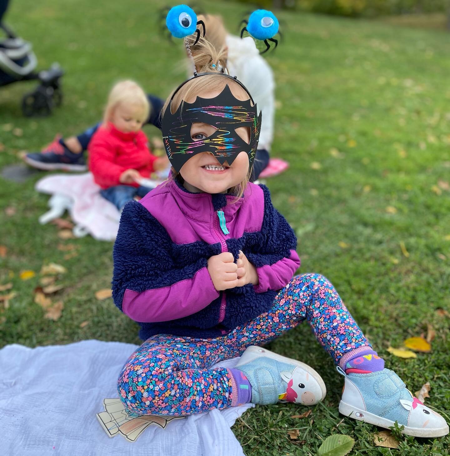 Kids Crafting at Montgomery Park! A Superhero Halloween