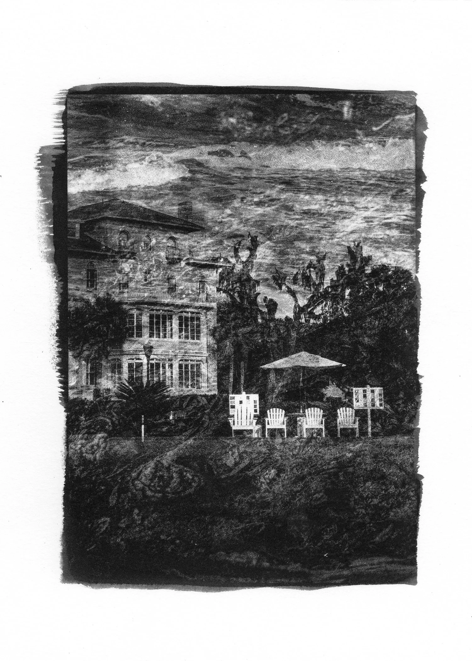  Platinum Palladium Print, 2021.&nbsp;Jekyll Island, GA. 