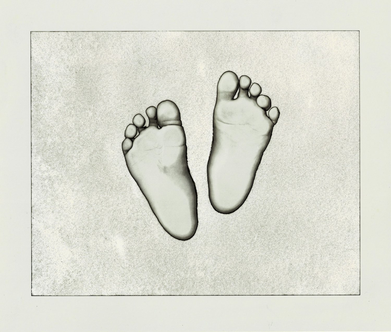  Mordançaged Gelatin Silver Print, 2023. 