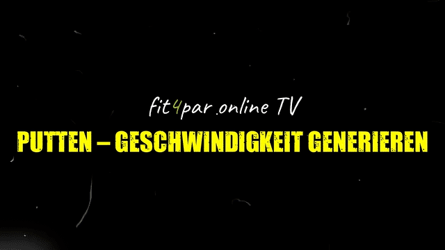 PUTTEN – Geschwindigkeit GENERIEREN