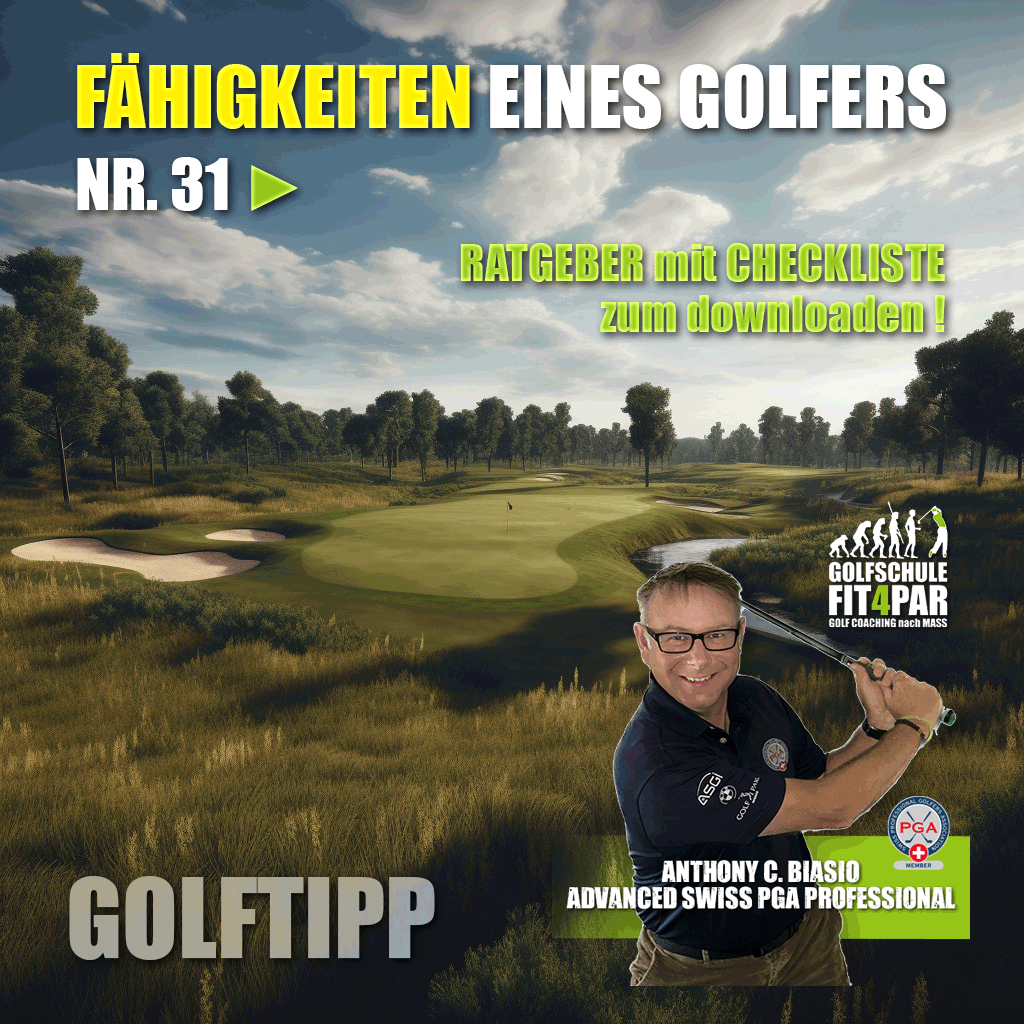 STRATEGISCHES DENKEN GOLFFÄHIGKEIT NR. 31 — Golfschule fit4par