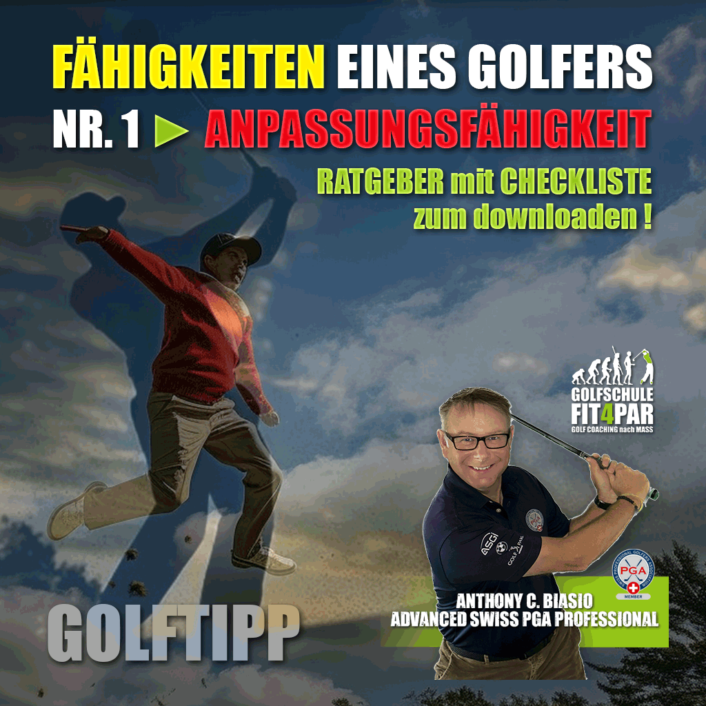 ANPASSUNGSFÄHIGKEIT 100 GOLF FÄHIGKEITEN BENÖTIGT EIN GOLFER