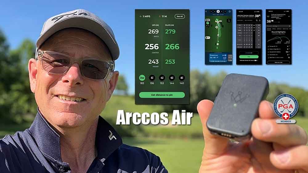 FIT4PAR Advanced Swiss PGA Pro Anthony C. Biasio vertraut Arccos Air