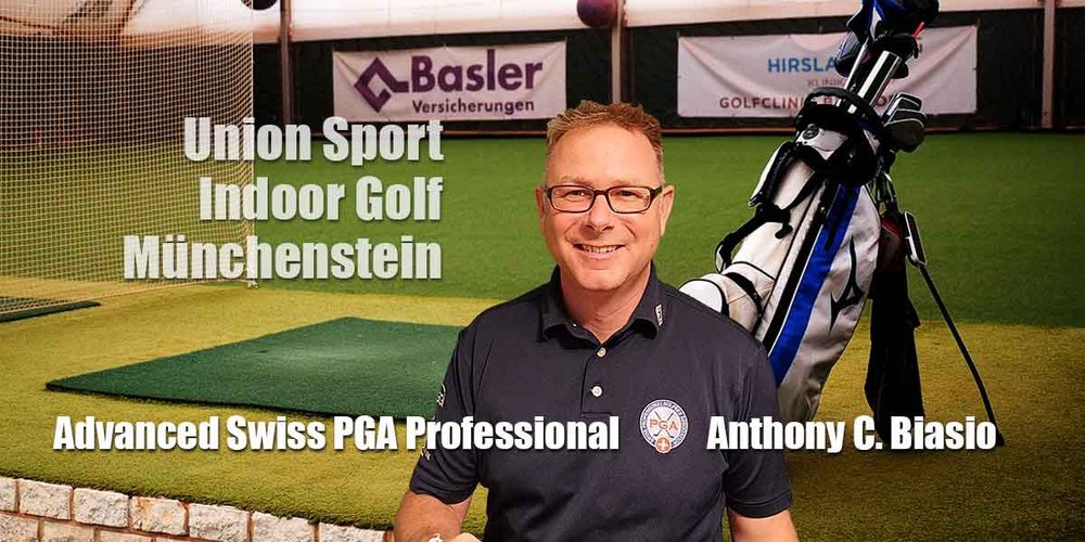 FIT4PAR Union Sport Indoor Golf Basel Münchenstein mit Anthony C. Biasio