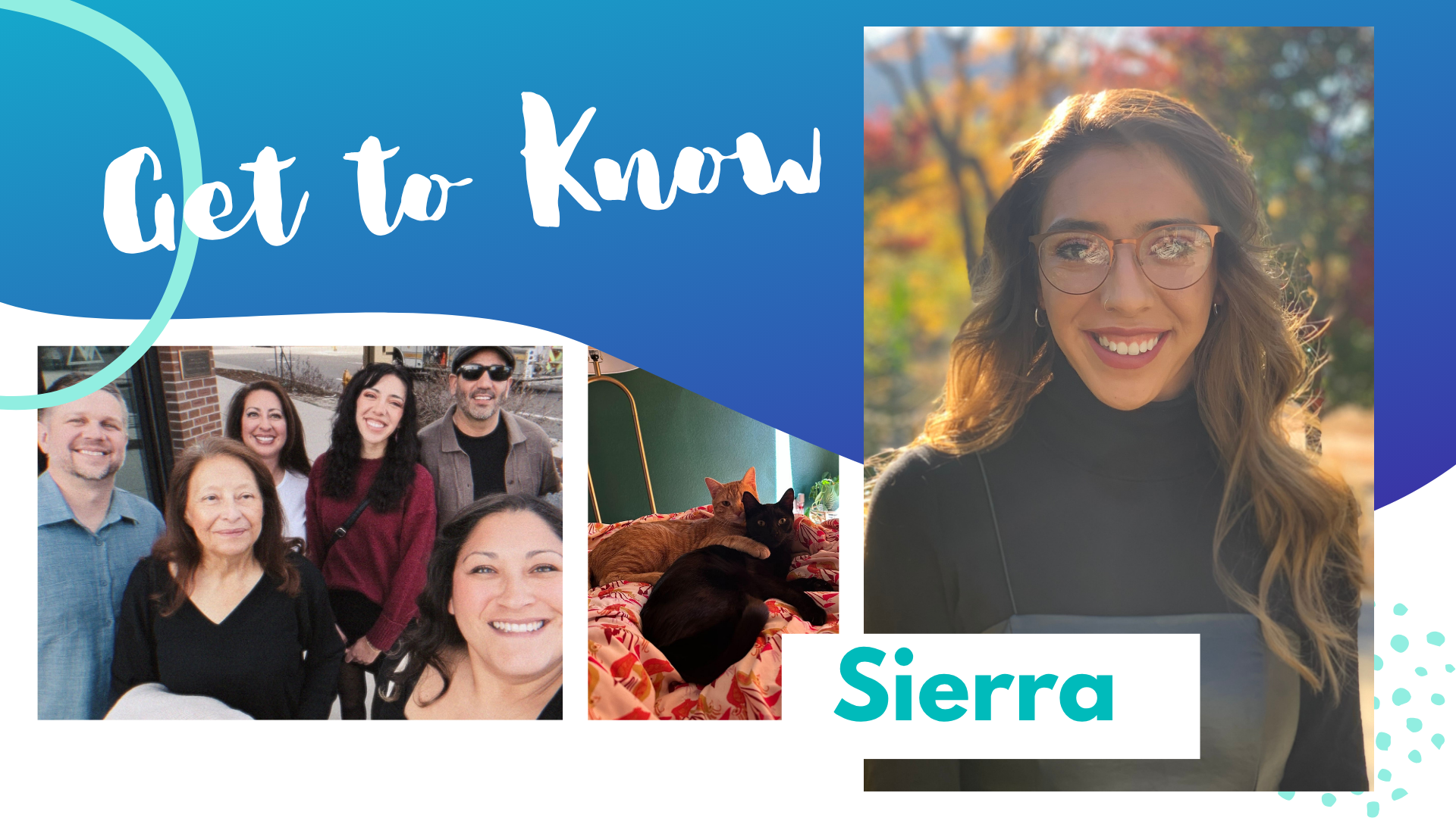 Welcome Sierra Perez, our new Program Operations Manager!