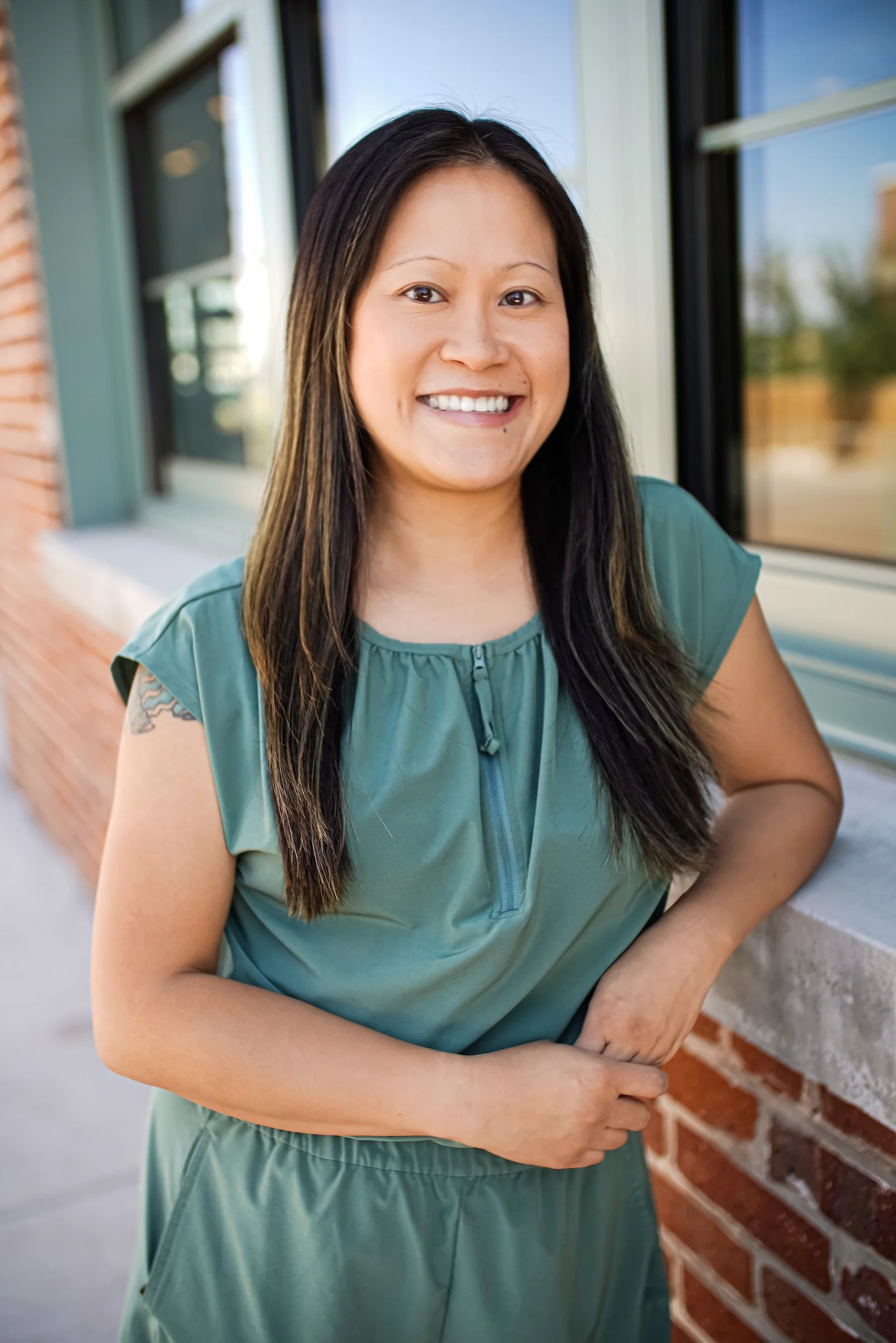 headshot of joanne liu of asian girls ignite