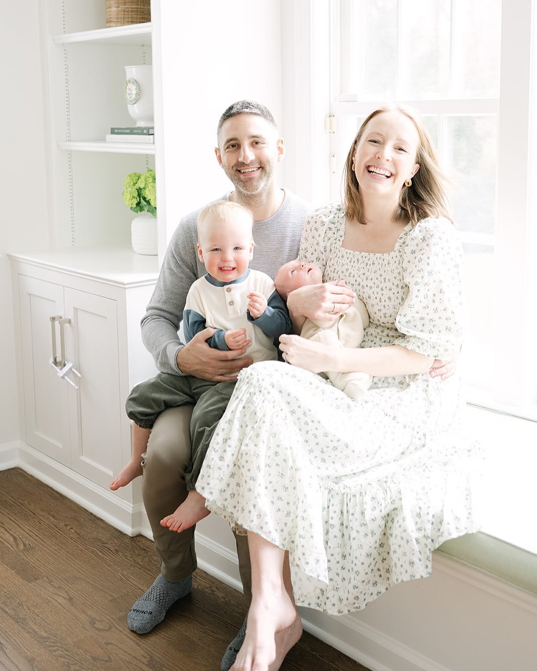Sweet moments from a recent in home newborn session! Loved meeting this beautiful family and capturing their first moments as a family of four!

Now booking 2026 newborns! This year I am offering in home and studio newborn sessions!
#tiffaniphotograp