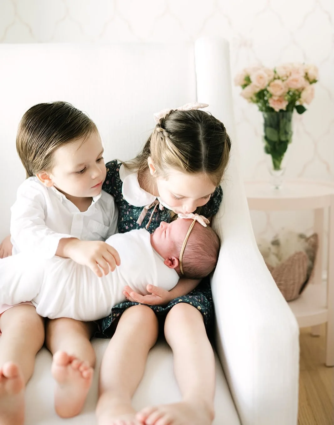 Sweet in home newborn session! I captured each on of their newborn sessions and love watching babies turn into big siblings!

#darienmoms #ctnewbornphotographer #newcanaanphotographer #fairfieldcountyphotographer #westchestermoms