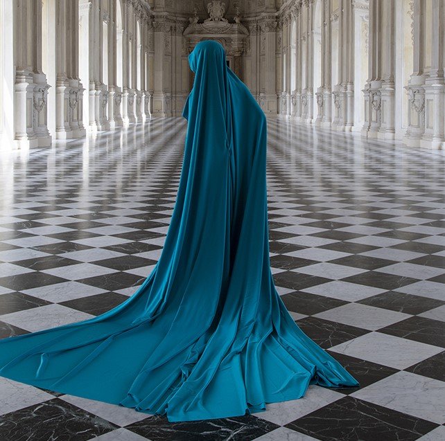 Guler-Ates-Woman in La Venaria Reale-III-2024-archival-pigment-print-100 x 66.5cm-edition-of-5-£3600-Oliver-Projects.jpg