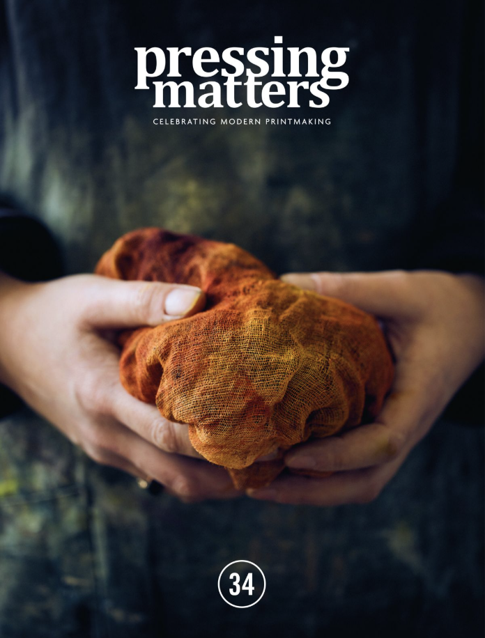 Katherine Jones RA in Pressing Matters, Issue 34