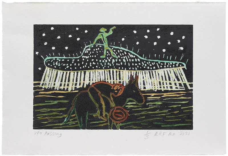 R&F Mo-UFO Passing-hand-coloured-woodcut-edition of 5-Oliver-Projects copy.jpg