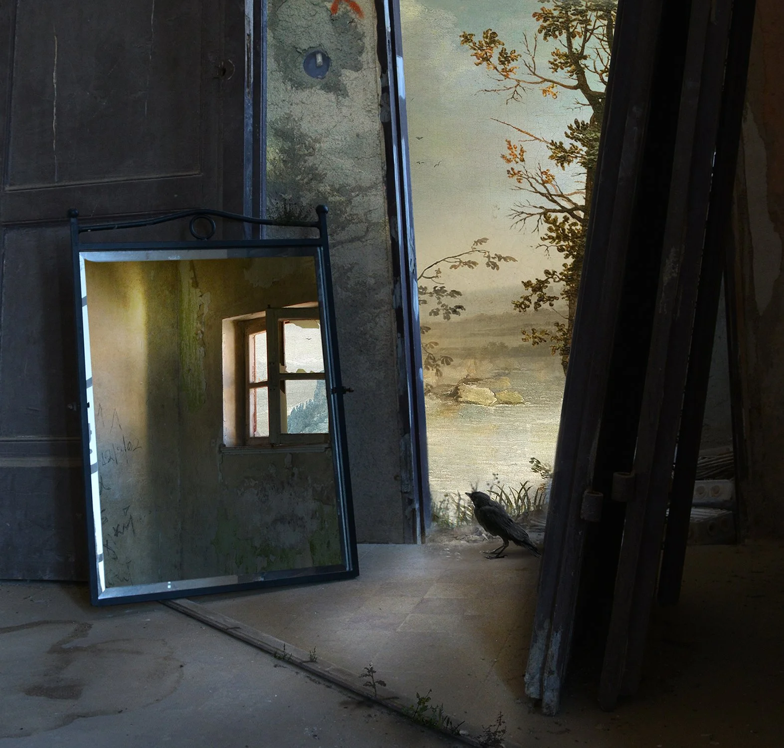 Suzanne Moxhay, Doorway, 2019 (framed)