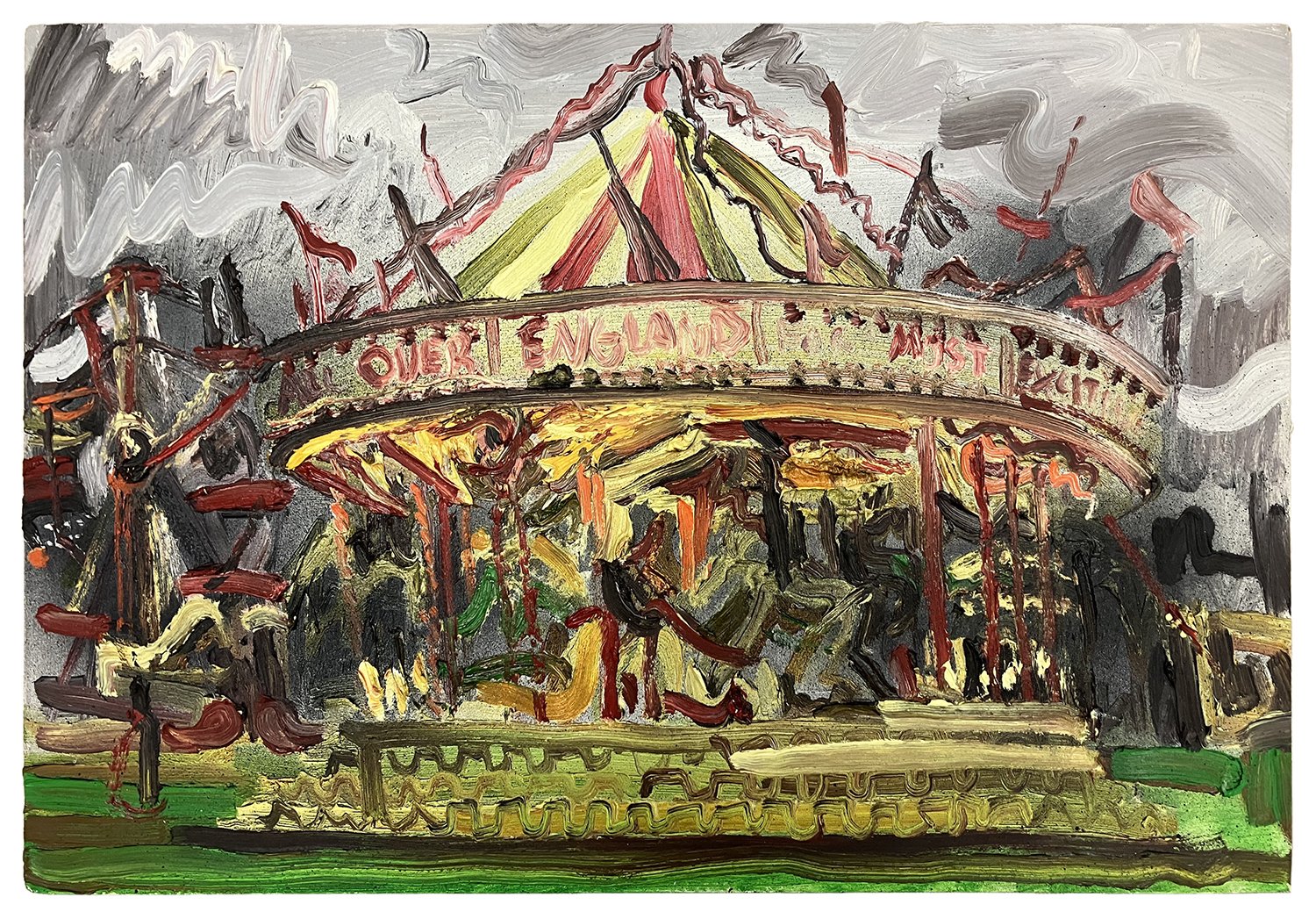Archie-Franks-The-Most-Exciting-2022-oil-and-spray-paint-on-canvas-31 x 45.5cm-Oliver-Projects-Gallery.jpg