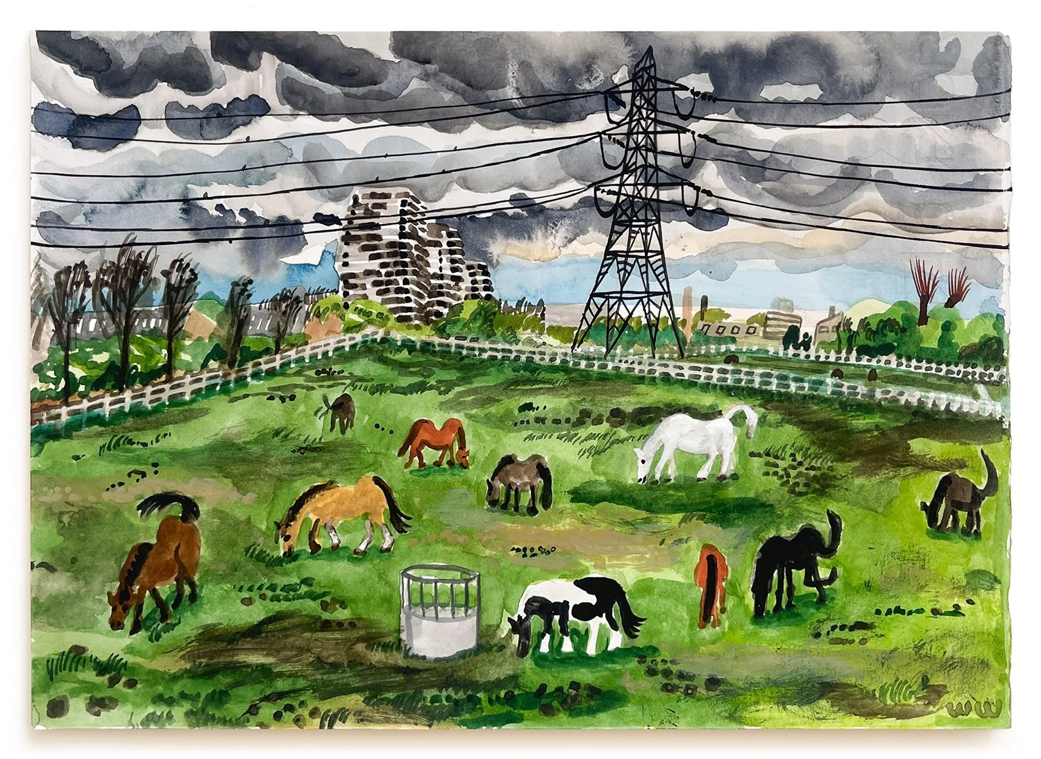 Wilfrid Wood, Lee Valley Horses, 2025