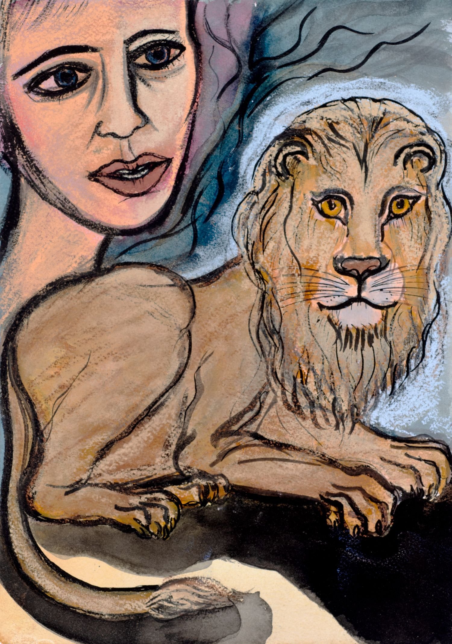 Eileen-Cooper-RA-A-Lion-in-the-Room-2023-Oliver-Projects-Gallery.jpg