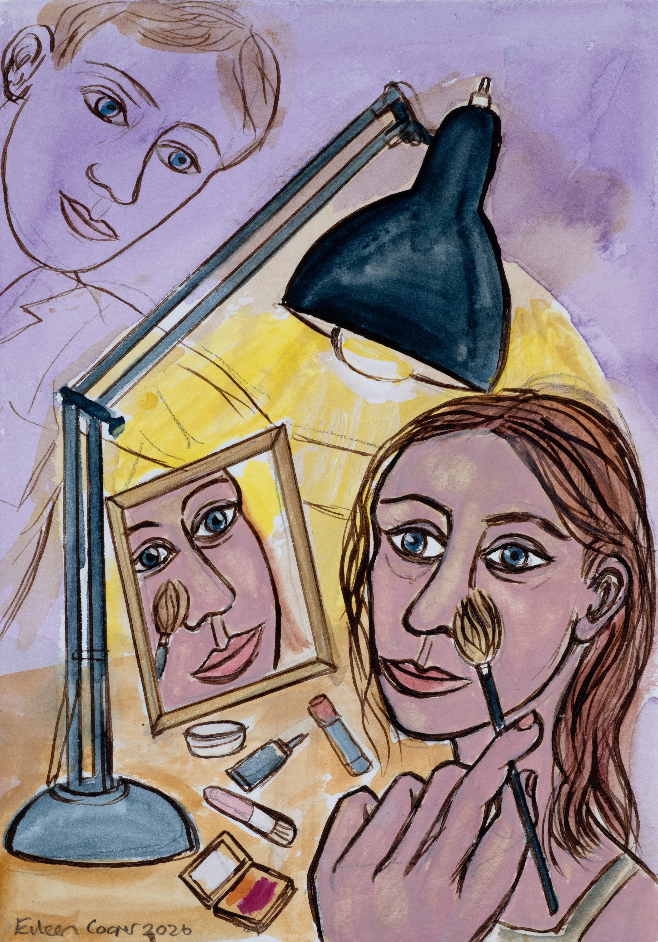 eileen-cooper-ra-2026-small-reflection-iii-ink-watercolour-21x15cm-oliver-projects-gallery.jpg