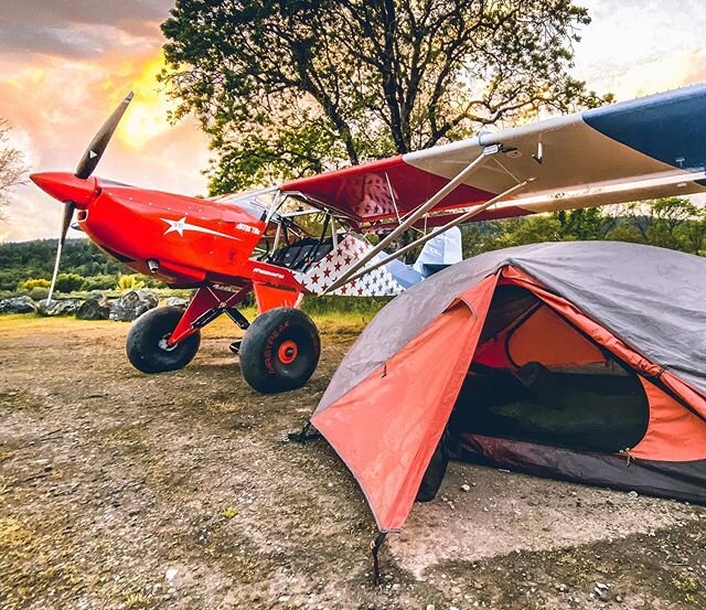 Can&rsquo;t beat flyin camping. Link to new vid in my profile 🏕