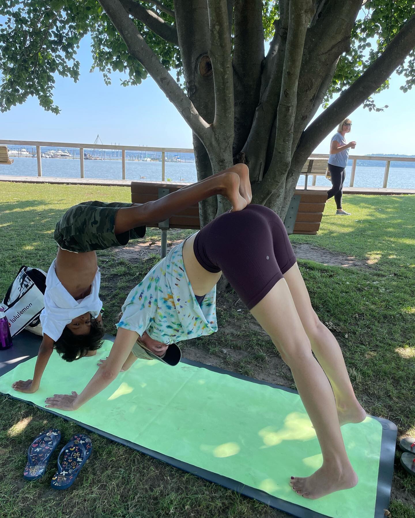 Flow with us by the gorgeous Hudson River this Saturday&mdash;we&rsquo;ve planned a wonderful morning of yoga + mindfulness ... 🌊🌿

8-9:00 Yoga Flow (adults)
9-9:45am Kids Yoga (drop-off)
10am-10:45am Family Yoga

The exchange is $22 drop in for ki