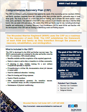 Comprehensive Recovery Plan (CRP)