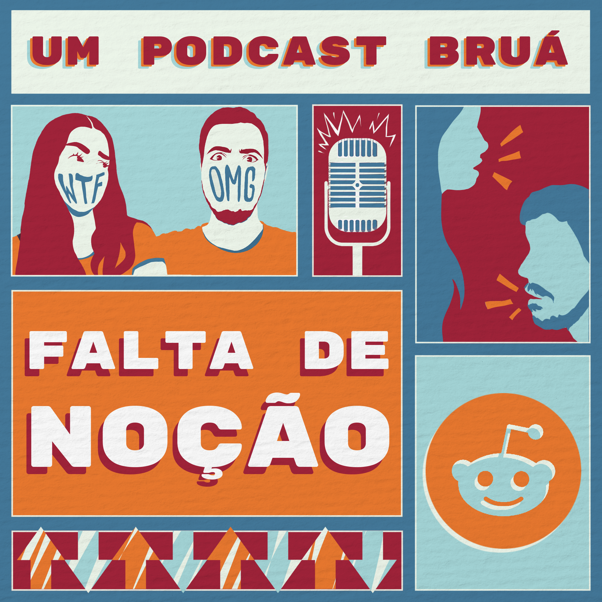 Podcast Bruá: Falta de Noção