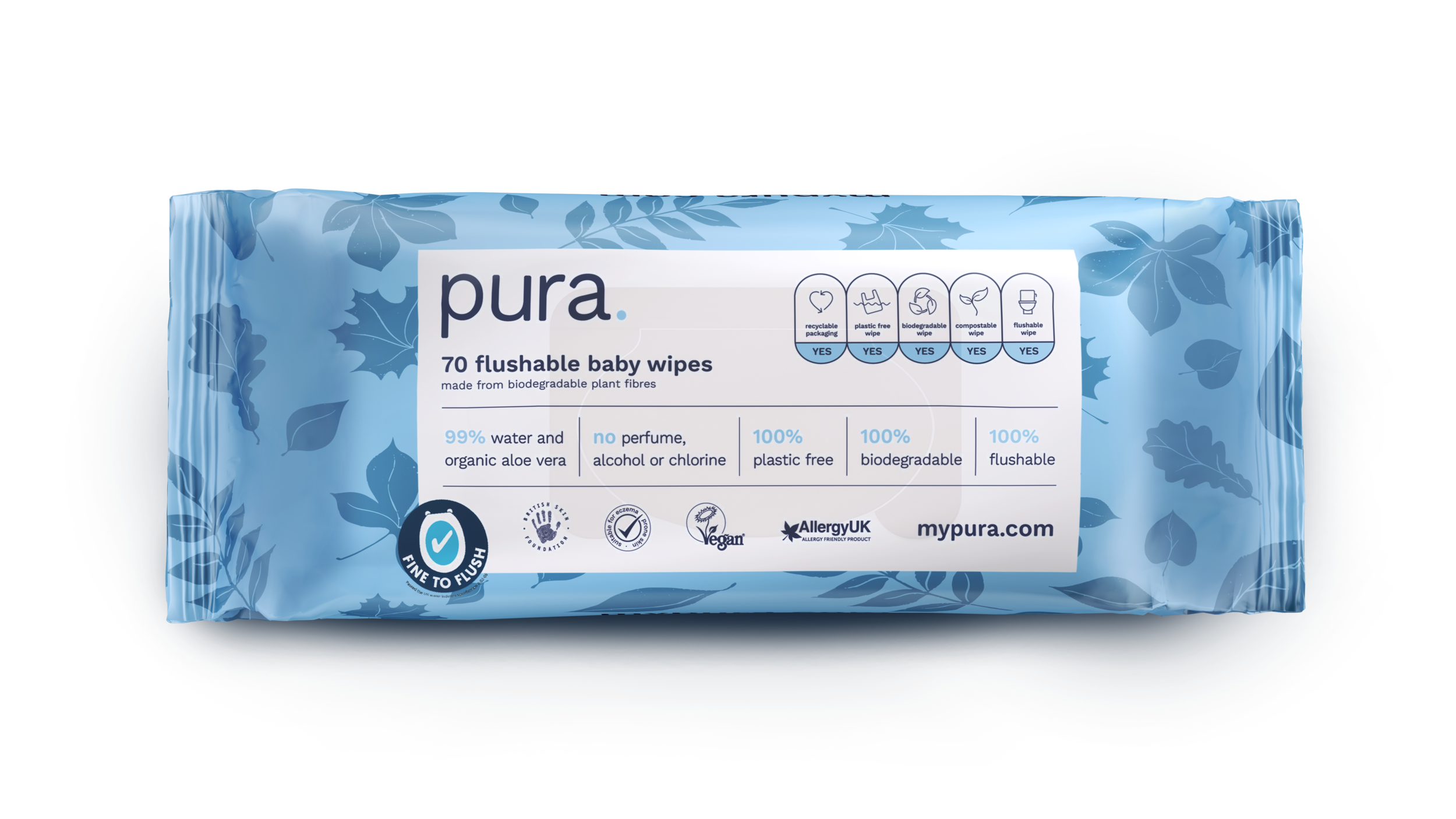 pura baby wipes