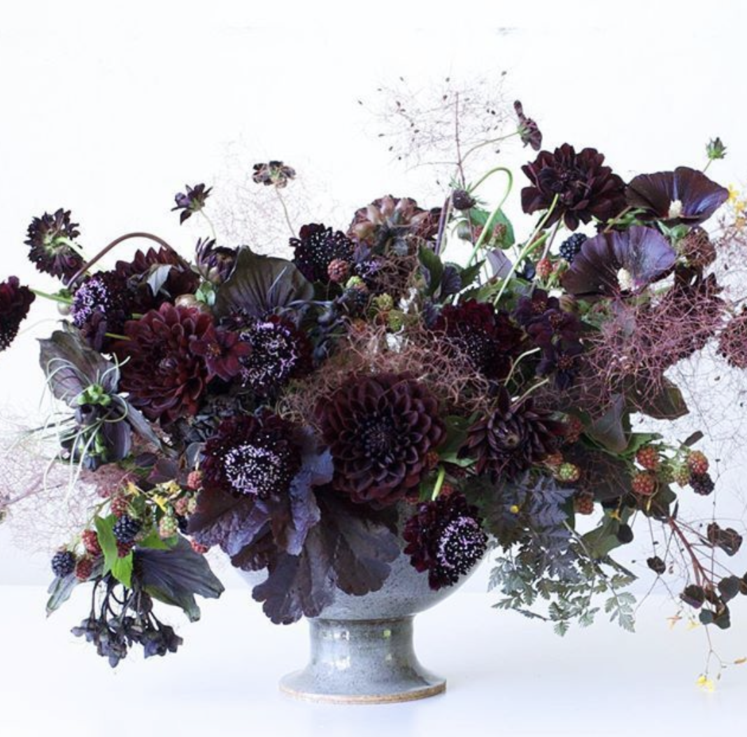 Spooky Adams Family Flower Arrangement